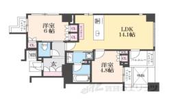 ロジュマン京都橘柳町間取り図面
