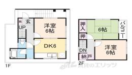 貸家間取り図面