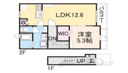 葛本町アパート間取り図面
