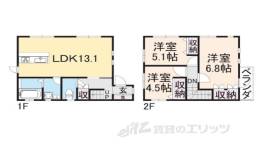 貸家間取り図面