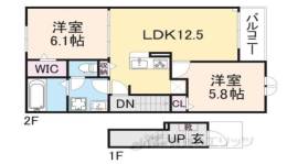 葛本町アパート間取り図面