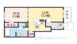 クレールシャトー間取り図面
