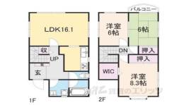 貸家間取り図面