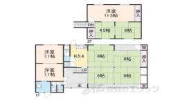 貸家間取り図面