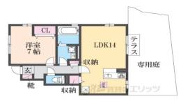 エコヴィル馬場先　Ａ棟間取り図面