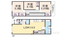 貸家間取り図面