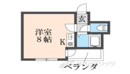 カレッジコート間取り図面