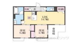 シャーメゾン　ドープレーブン間取り図面
