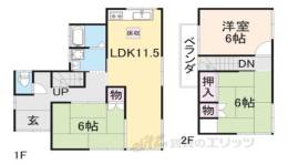 貸家間取り図面