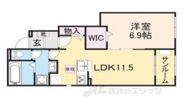 シュシュテラス間取り図面