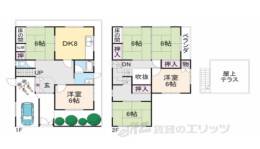 貸家間取り図面