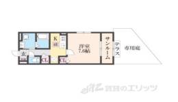 フォルトゥーナ龍安寺間取り図面