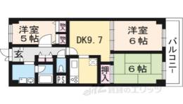 四条大宮グランドコーポ間取り図面