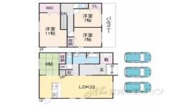 貸家間取り図面