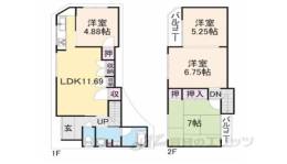 貸家間取り図面