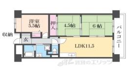 アンドユーイワキ・東大阪間取り図面