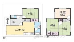 貸家間取り図面