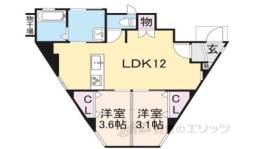貸家間取り図面