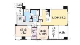 ヴィークコート京都四条烏丸間取り図面