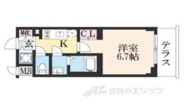 ソルテラス京都東寺HOMARE間取り図面