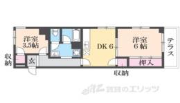 ラ・ボアコートIN花園間取り図面