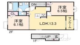 リアン近江間取り図面