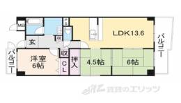 エクセル東園田間取り図面