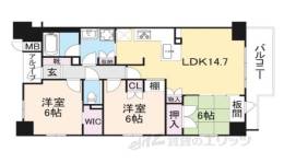 イーグルコート京都御所南間取り図面