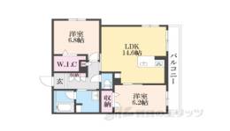 ロサリトコート間取り図面