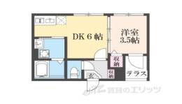 ハーモニーテラス御陵三蔵町間取り図面