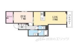 シャーメゾン　アリスティオ間取り図面