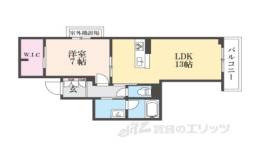 シャーメゾン　アリスティオ間取り図面