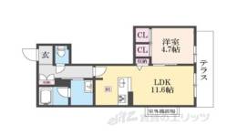 シャーメゾン　アリスティオ間取り図面