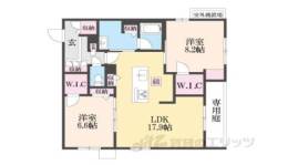シャーメゾン　ジュン間取り図面