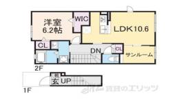 ウィズ・テール南彦根1号館間取り図面