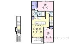 メゾンリヴィエール１間取り図面