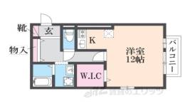 御勝山ハイツ２間取り図面