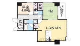 ファミール四条大宮間取り図面
