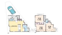 貸家間取り図面