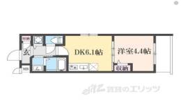 ベラジオワールドアイ京都円町間取り図面