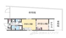 ベラジオワールドアイ京都円町間取り図面
