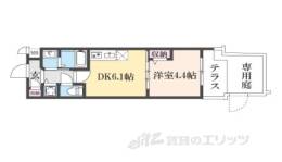 ベラジオワールドアイ京都円町間取り図面