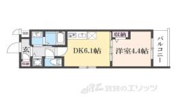 ベラジオワールドアイ京都円町間取り図面