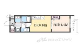 ベラジオワールドアイ京都円町間取り図面