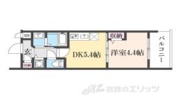 ベラジオワールドアイ京都円町間取り図面