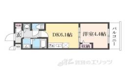 ベラジオワールドアイ京都円町間取り図面