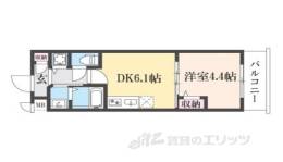 ベラジオワールドアイ京都円町間取り図面