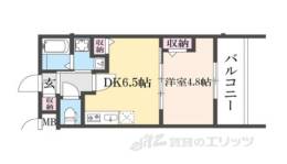 ベラジオワールドアイ京都円町間取り図面