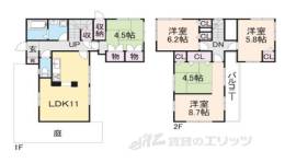 貸家間取り図面