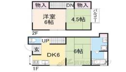 貸家間取り図面